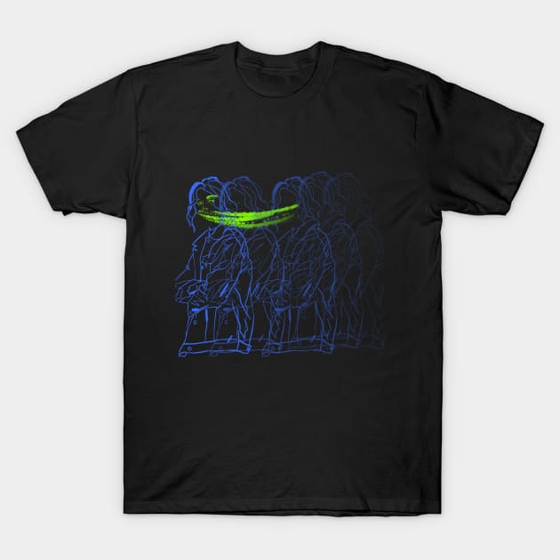 Neon silence T-Shirt by Justplanetary